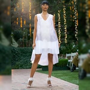 Making the Cut Season 2 Episode 3 Winning Look Joshua/ Lucie Tent Dress Sz Med